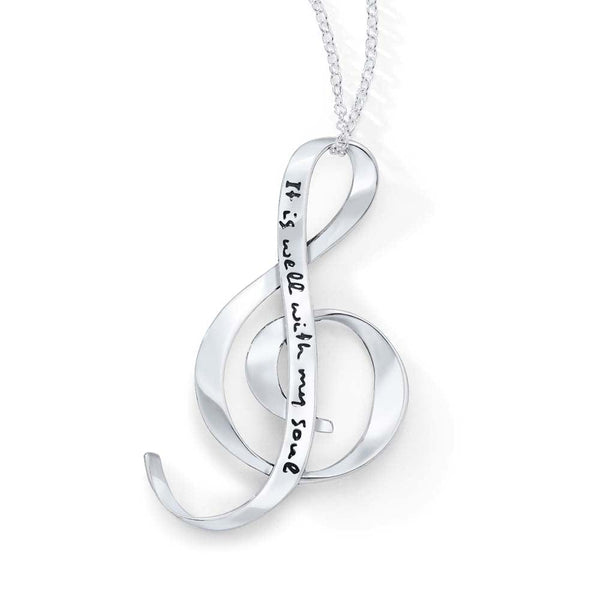 It is Well with My Soul - Horatio Spafford Necklace 