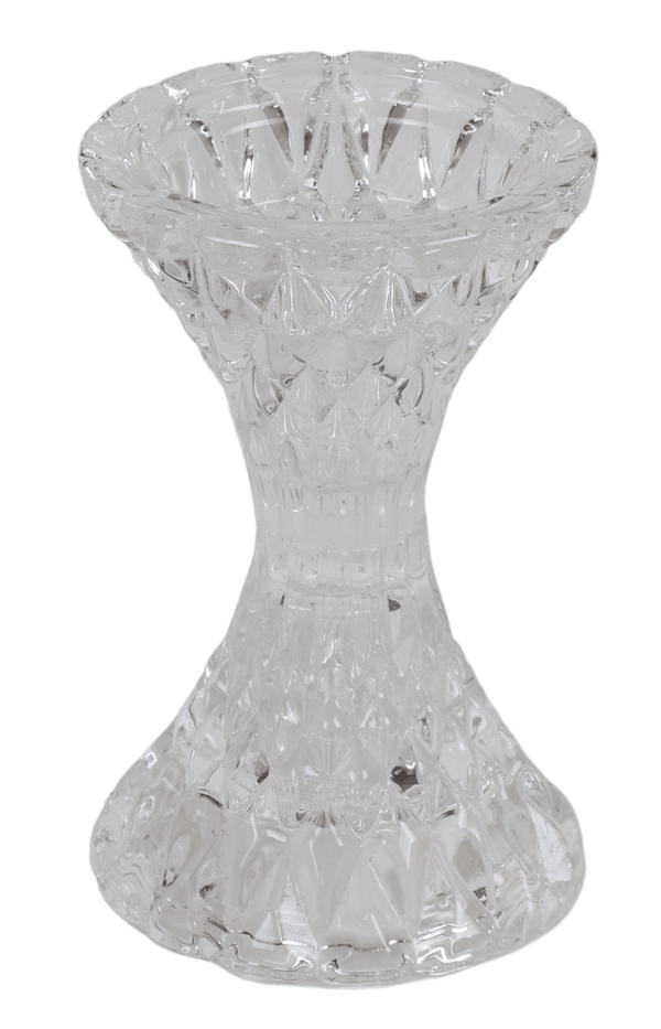 Classy Crystal Candlestick 3"-0