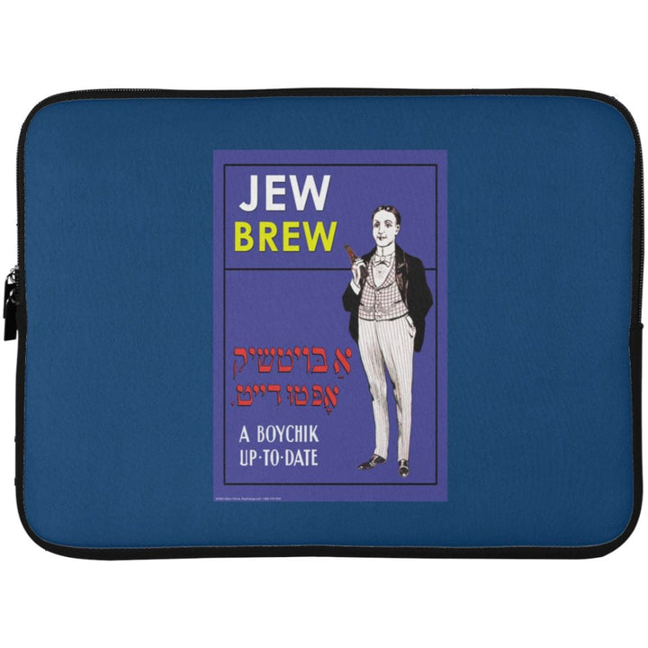 Jew Brew Laptop Sleeve - 15 Inch Laptop Cases Royal One Size 