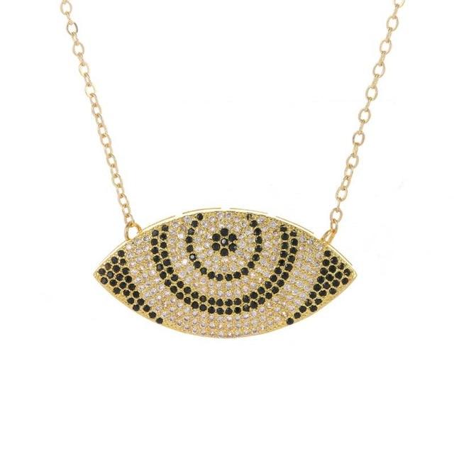 Jewish Gift Evil Eye Necklace For Women Pendant Necklaces necklace Gold Necklace 