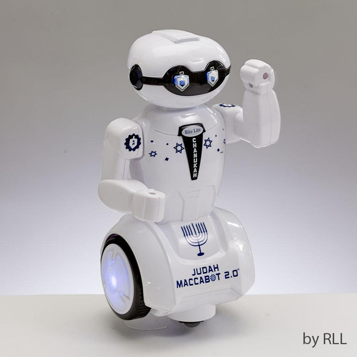 Judah Maccabot 2.0™, Robot With 3 Chanukah Songs,color Box Chanukah 