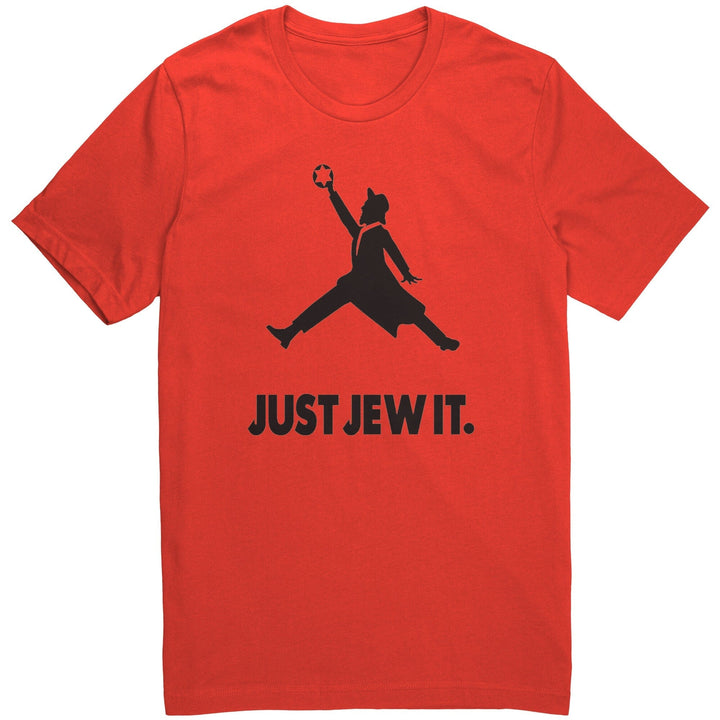 Just Jew It Sporty Shirt Tops Apparel Coral S 