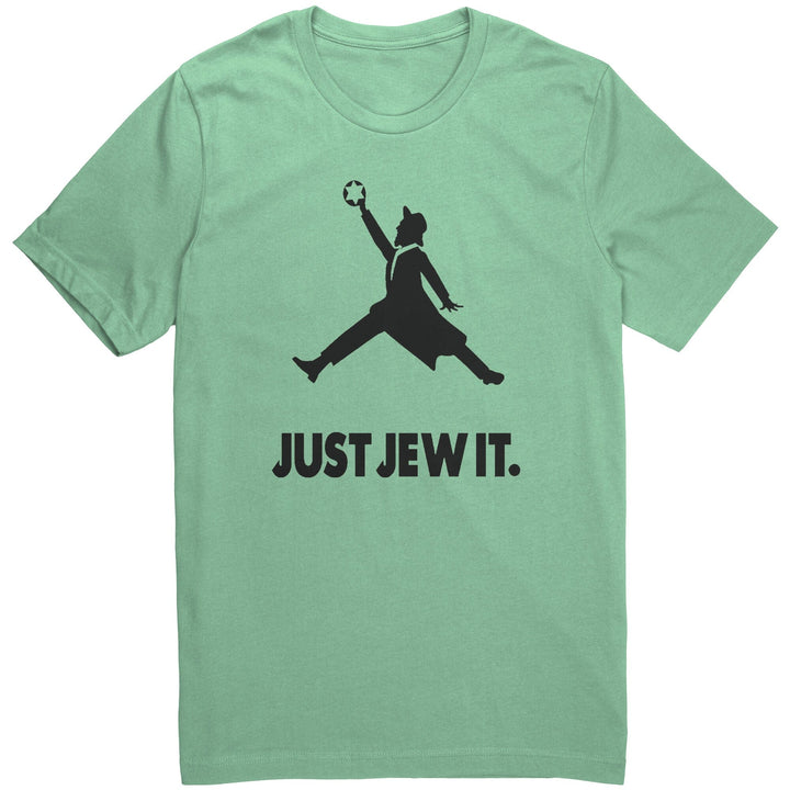 Just Jew It Sporty Shirt Tops Apparel Mint S 