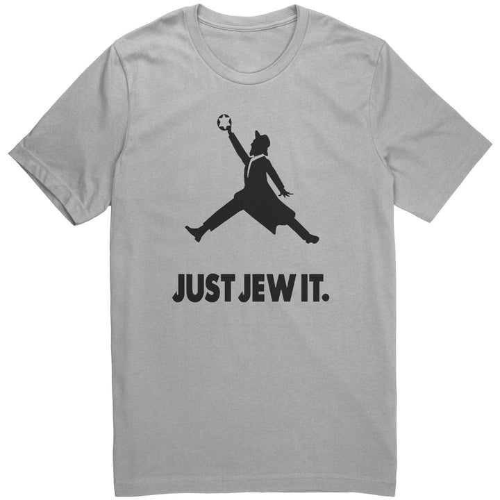 Just Jew It Sporty Shirt Tops Apparel Silver S 