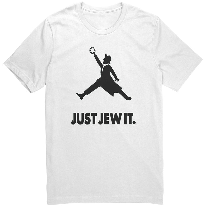 Just Jew It Sporty Shirt Tops Apparel White S 