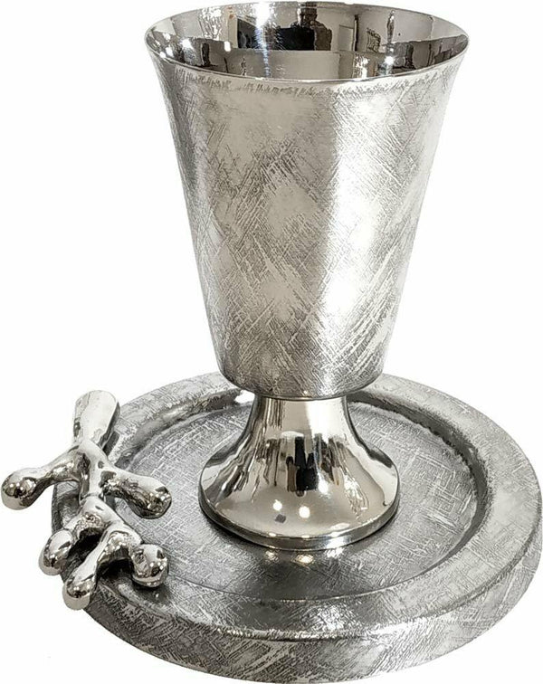 Kiddush Cup Antique Etching 