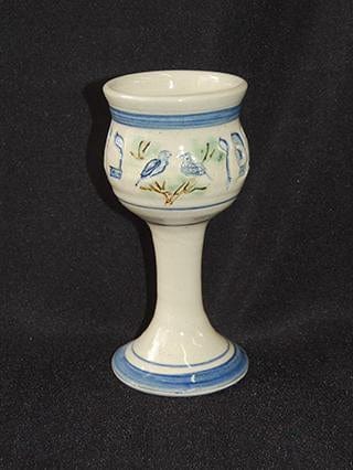 Kiddush Cup with Hebrew Blessing for Wine Kiddush Cup 