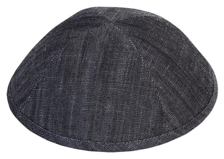 Kippahs In Denim Sold Individually. Black 