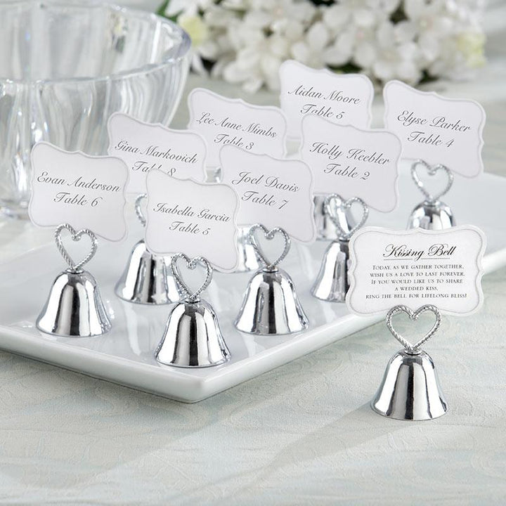 "Kissing Bell" Place Card/Photo Holder (Set of 24) "Kissing Bell" Place Card/Photo Holder (Set of 24) 