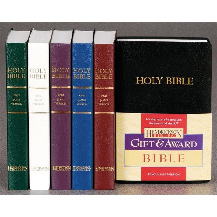 Kjv Gift & Award Bibles Black 