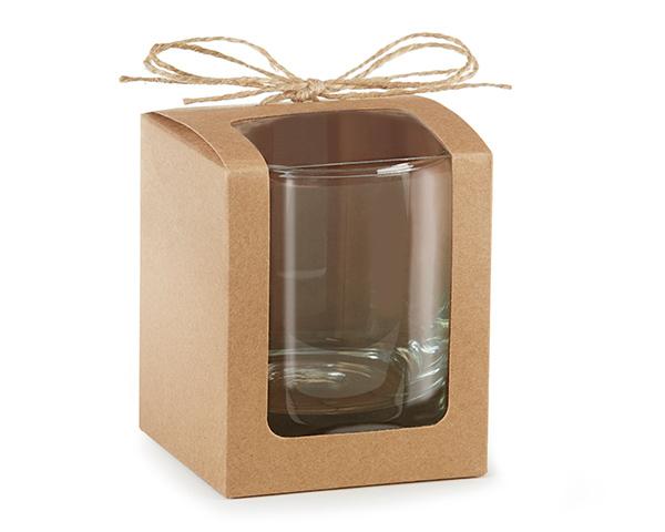 Kraft 9 oz. Glassware Gift Box with Twine (Set of 12) Kraft 9 oz. Glassware Gift Box with Twine (Set of 12) 