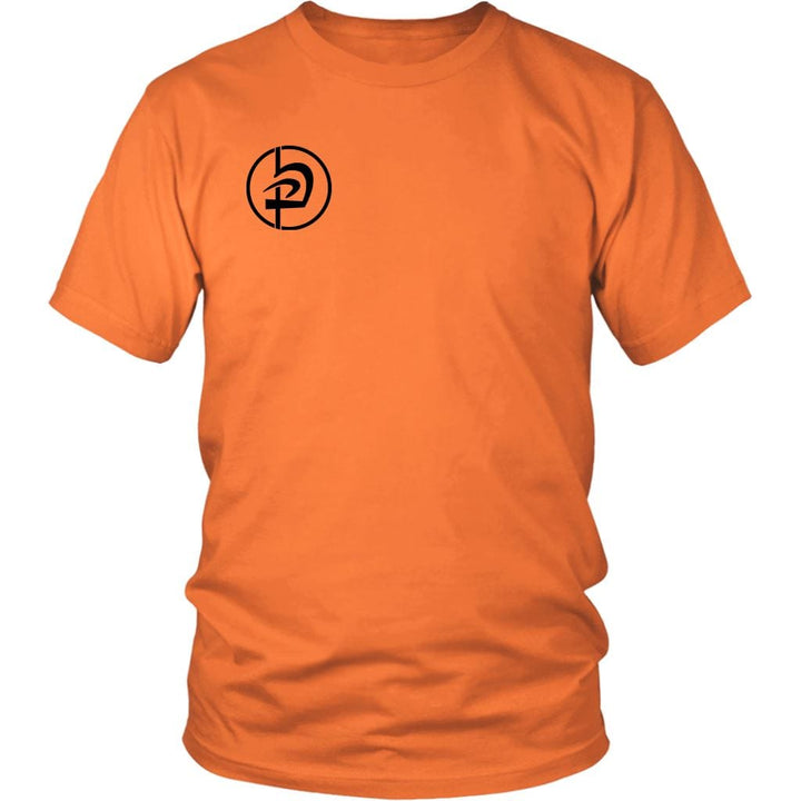 Krav Maga Israel Combat T-Shirts T-shirt District Unisex Shirt Orange S