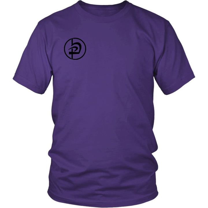 Krav Maga Israel Combat T-Shirts T-shirt District Unisex Shirt Purple S