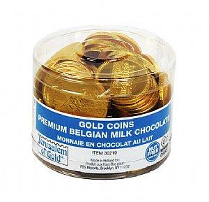 Large Hanukkah Coins - Nut-Free Dairy - Tub of 70 