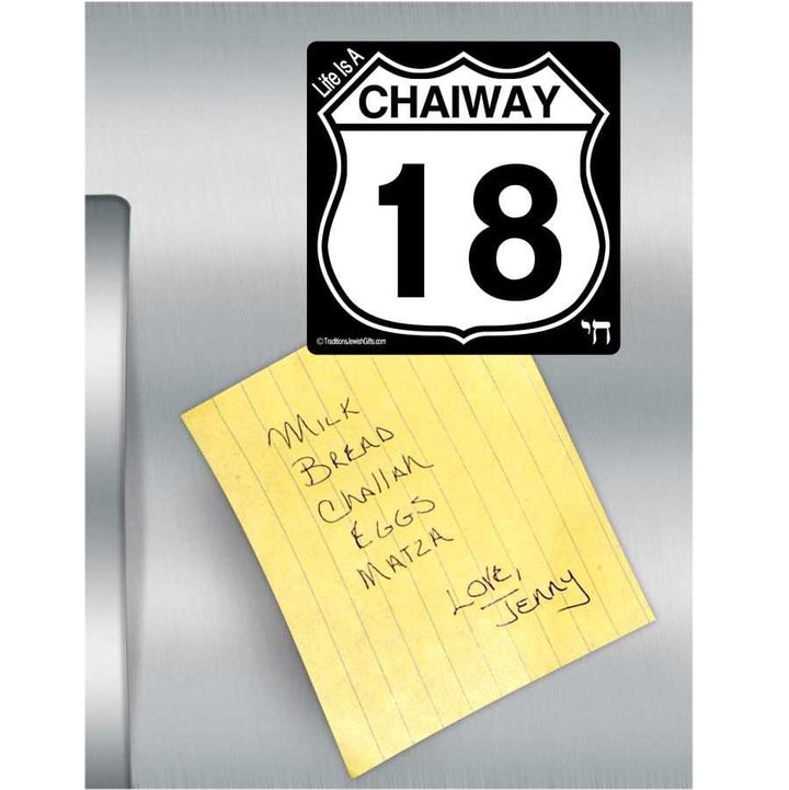 Life Is A "CHAIWAY" 18 Magnet Life Is A "CHAIWAY" 18 Magnet 