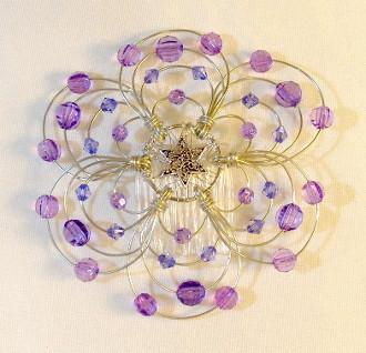 Lightweight Wire Kippah In All Designs & Colors Shades of Purple 