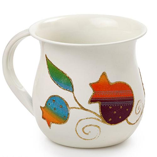 Lily Art - 1961-15-maital washing cup Judaica Art Gifts 