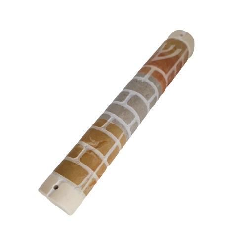 Lily Art - 20033-Natural marble mezuzah case 20 cm Judaica Art Gifts 