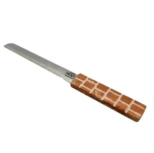 Lily Art - 20265-Shabbat knife with anatural marbele handle 33 c"m Judaica Art Gifts 