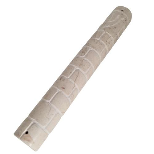 Lily Art - 25031-Natural marble mezuzah case 25 cm Judaica Art Gifts 