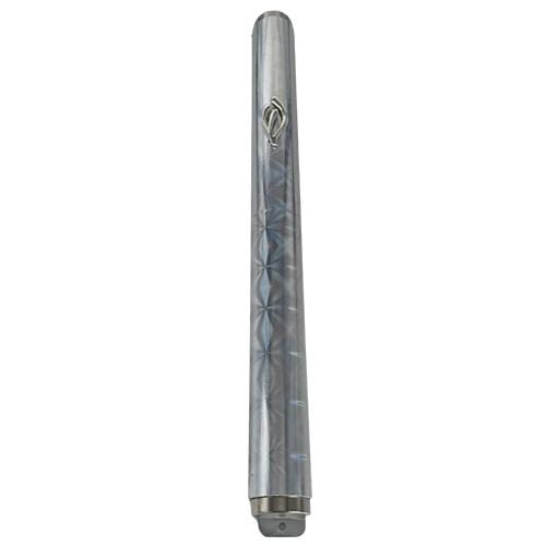 Lily Art - 3017-Silver hologram silver mezuzah back, 30 cm Judaica Art Gifts 