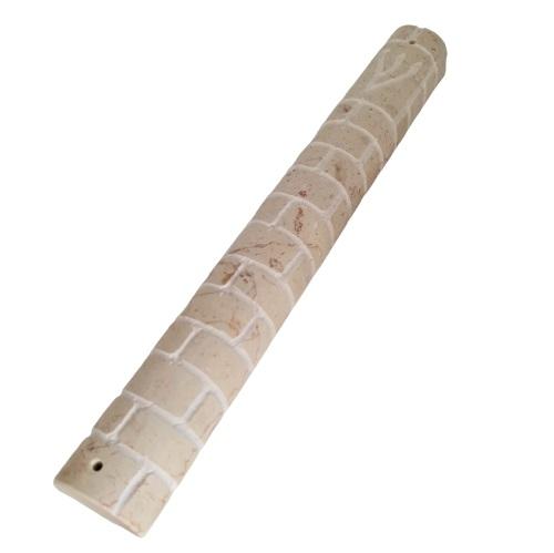 Lily Art - 3031-Natural marble mezuzah case 30 cm Judaica Art Gifts 