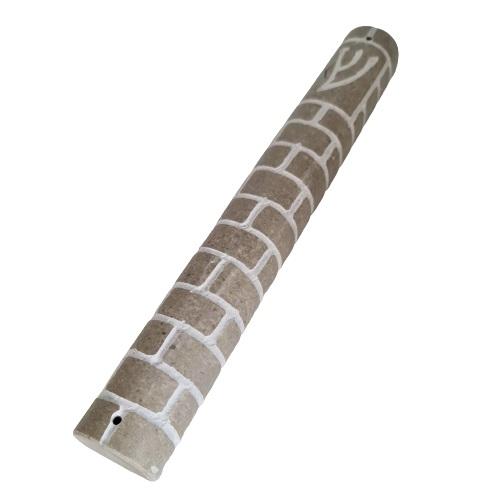 Lily Art - 3033-Natural marble mezuzah case 30 cm Judaica Art Gifts 