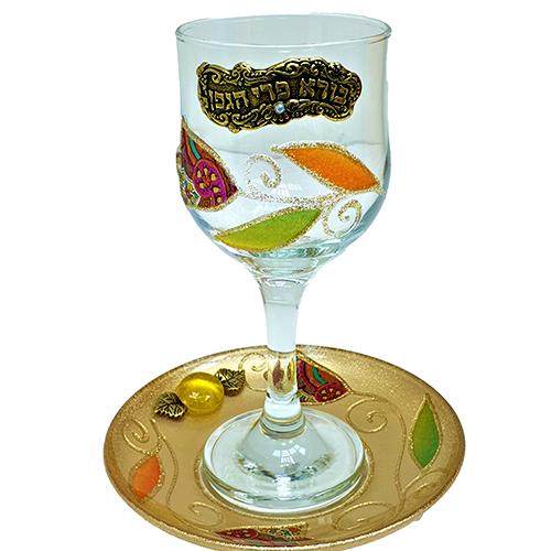 Lily Art - 50604 - Kiddush cup combinations Judaica Art Gifts 