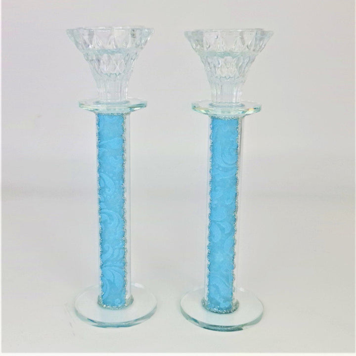 Lily Art - 80040-crystal candlestick with 20 cm Judaica Art Gifts 