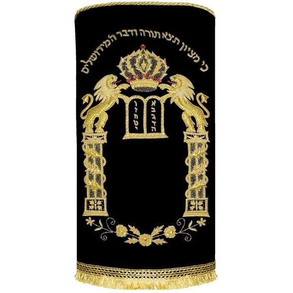 Lions Mantle Torah Cover 