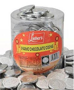 Loose Dark Chocolate Coins - Tub of 325 