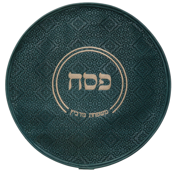 MA100C-Peacock Matzah Covers 