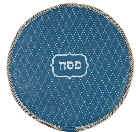 MA300-TL Matzah Covers Matzah Cover Light Grey Teal