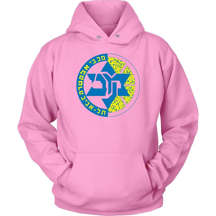 Maccabi Tel Aviv Sport Sweatshirt T-shirt Unisex Hoodie Pink S