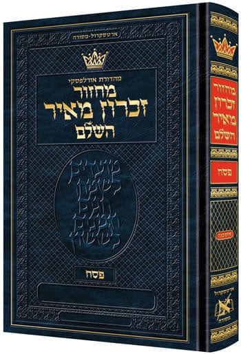 Machzor pesach - hebrew only - ashkenaz -hebrew instructions Jewish Books 
