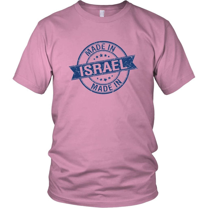 Made in Israel Tops Shirts Sweatshirts T-shirt District Unisex Shirt Pink S