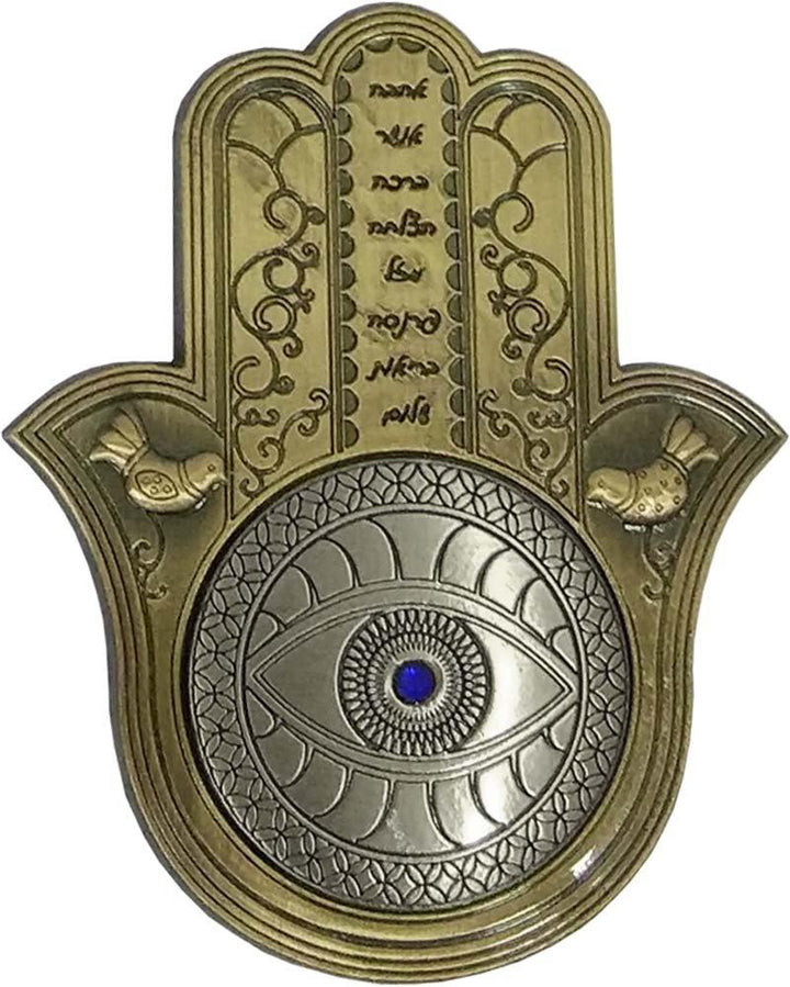 Magnet Hamsa Home Blessing Gold/Silver 