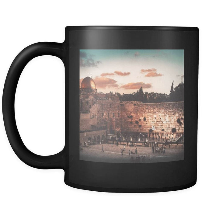 Majestic Jerusalem Skyline Western Wall Mug Drinkware 