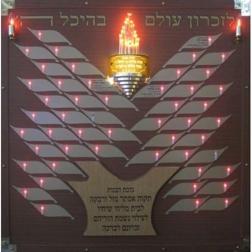 Memorial Plaque Synagogue Furnishing 