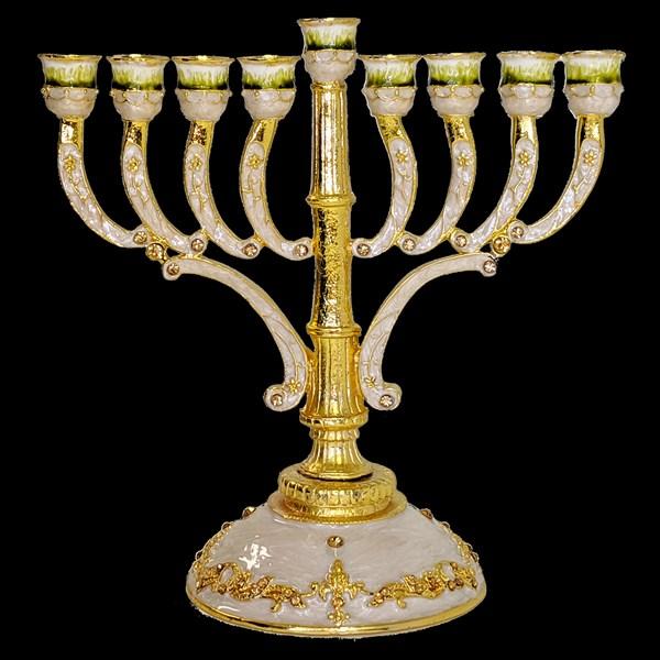 Menorah, 6.5","Woman of Valor" 