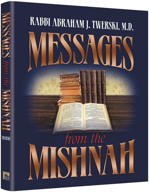 Messages from the mishnah - twerski (h/c) Jewish Books 