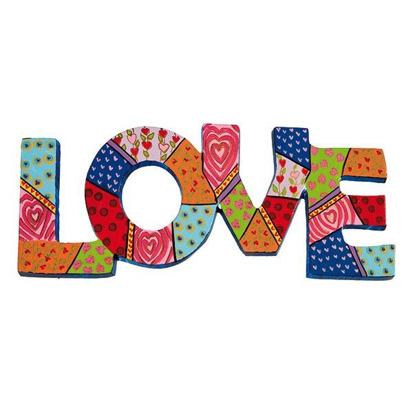 Metal Wall Hanging - Love - English 