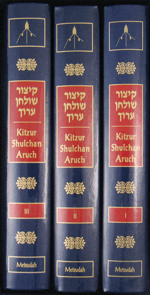Metsudah Kitzur Shulchan Aruch Compact Size Set 