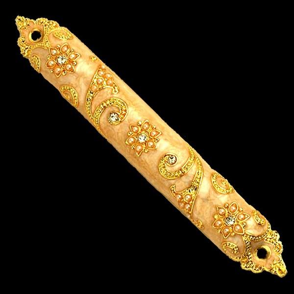 Mezuzah Case, jeweled, medium 