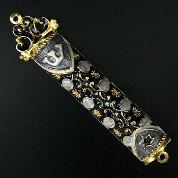 Mezuzah Case, jeweled,small 