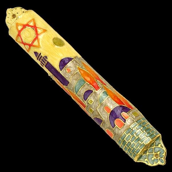 Mezuzah Case,"Jeusalem", large 