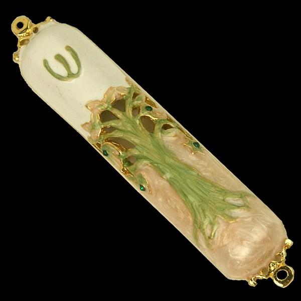 Mezuzah Case,"Roots Run Deep", small 