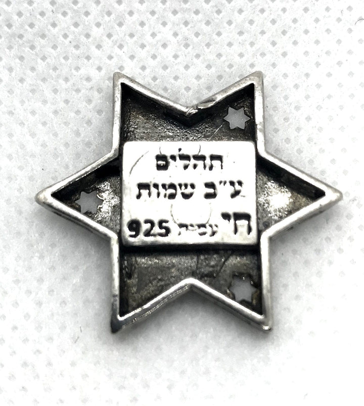 Microfilm Of Psalm Tehillim Jewelry Necklace Pendant 