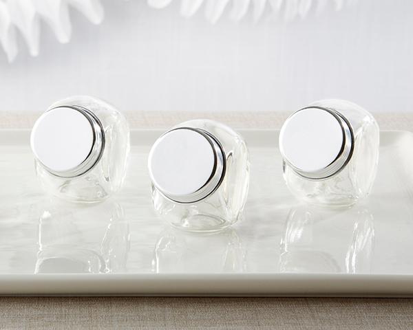 Mini Glass Favor Jar - Baby (Set of 12) (Available Personalized) Mini Glass Favor Jar - DIY ( Set of 12) 