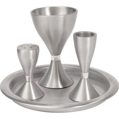 Modern Aluminum Design Havdallah Set 